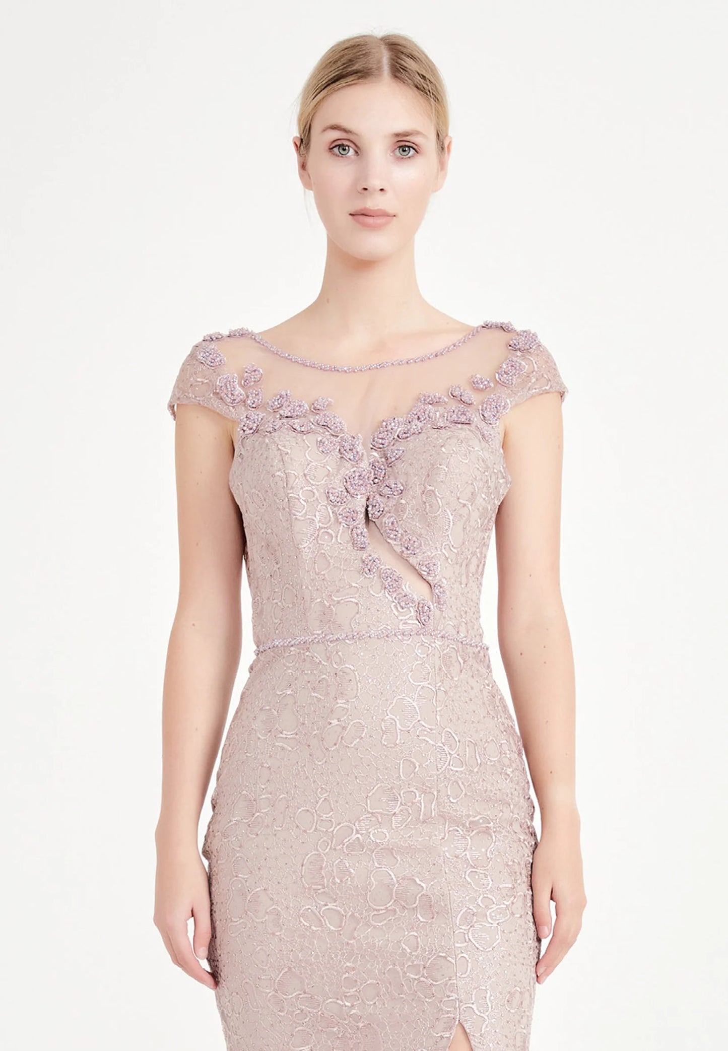 Short Sleeve Maxi Tulle Mermaid Regular Prom Dress Unit Price: $40