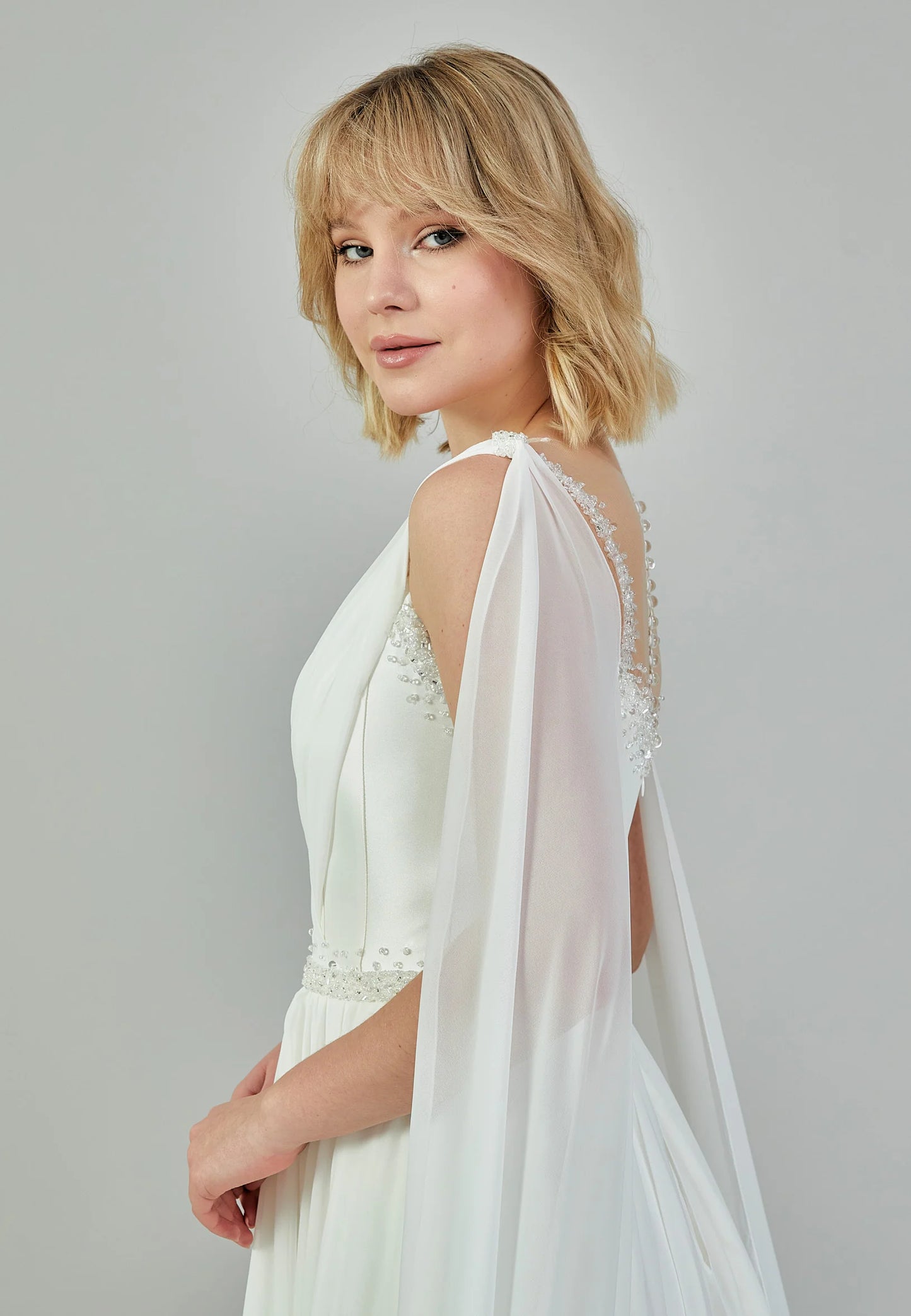 Sleeveless Maxi Chiffon Regular Wedding Dress Unit Price: $500
