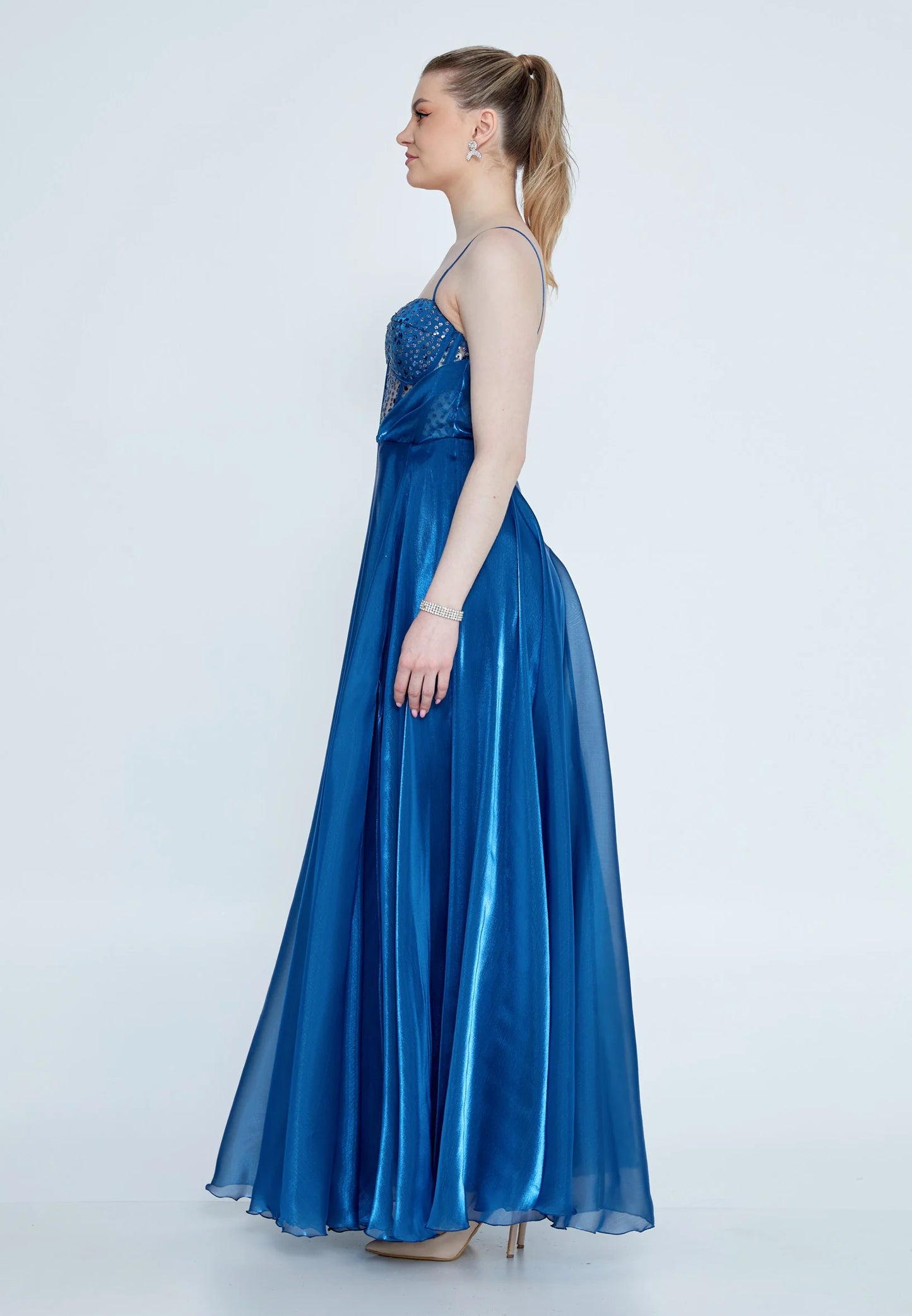Sleeveless Maxi Polyester Column Regular Wedding Guest Dress Unit Price: $34