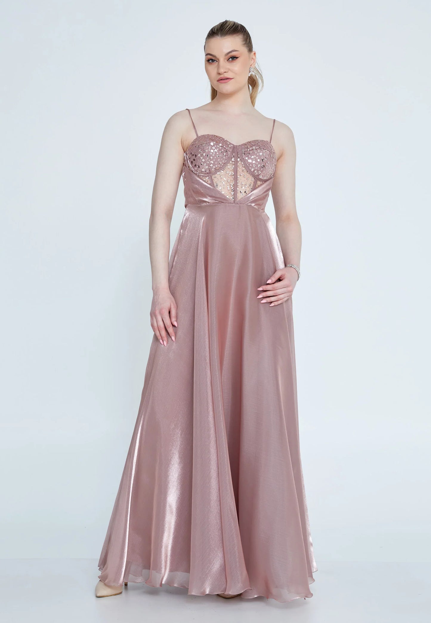 Sleeveless Maxi Polyester Column Regular Wedding Guest Dress Unit Price: $34