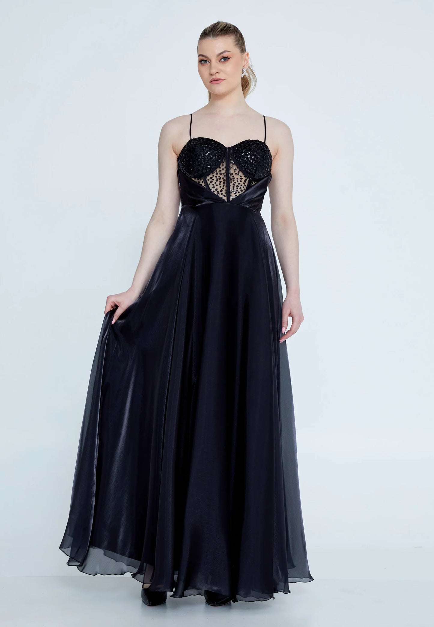 Sleeveless Maxi Polyester Column Regular Wedding Guest Dress Unit Price: $34
