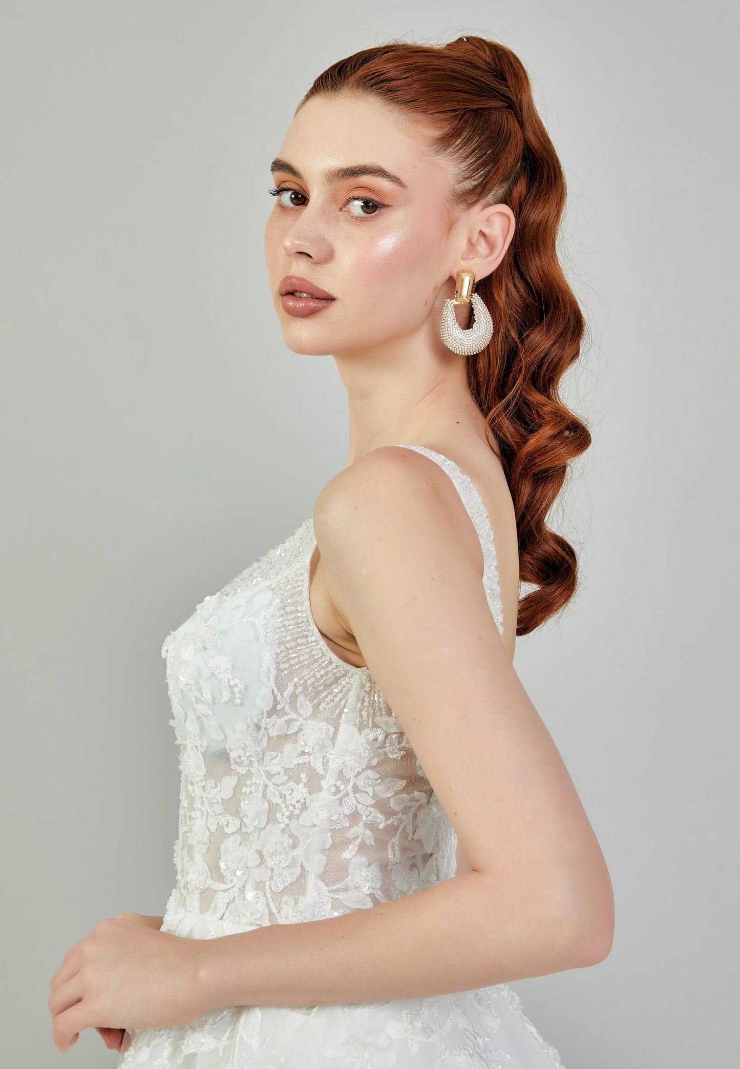 Sleeveless Maxi Tulle Regular Wedding Dress Unit Price: $450