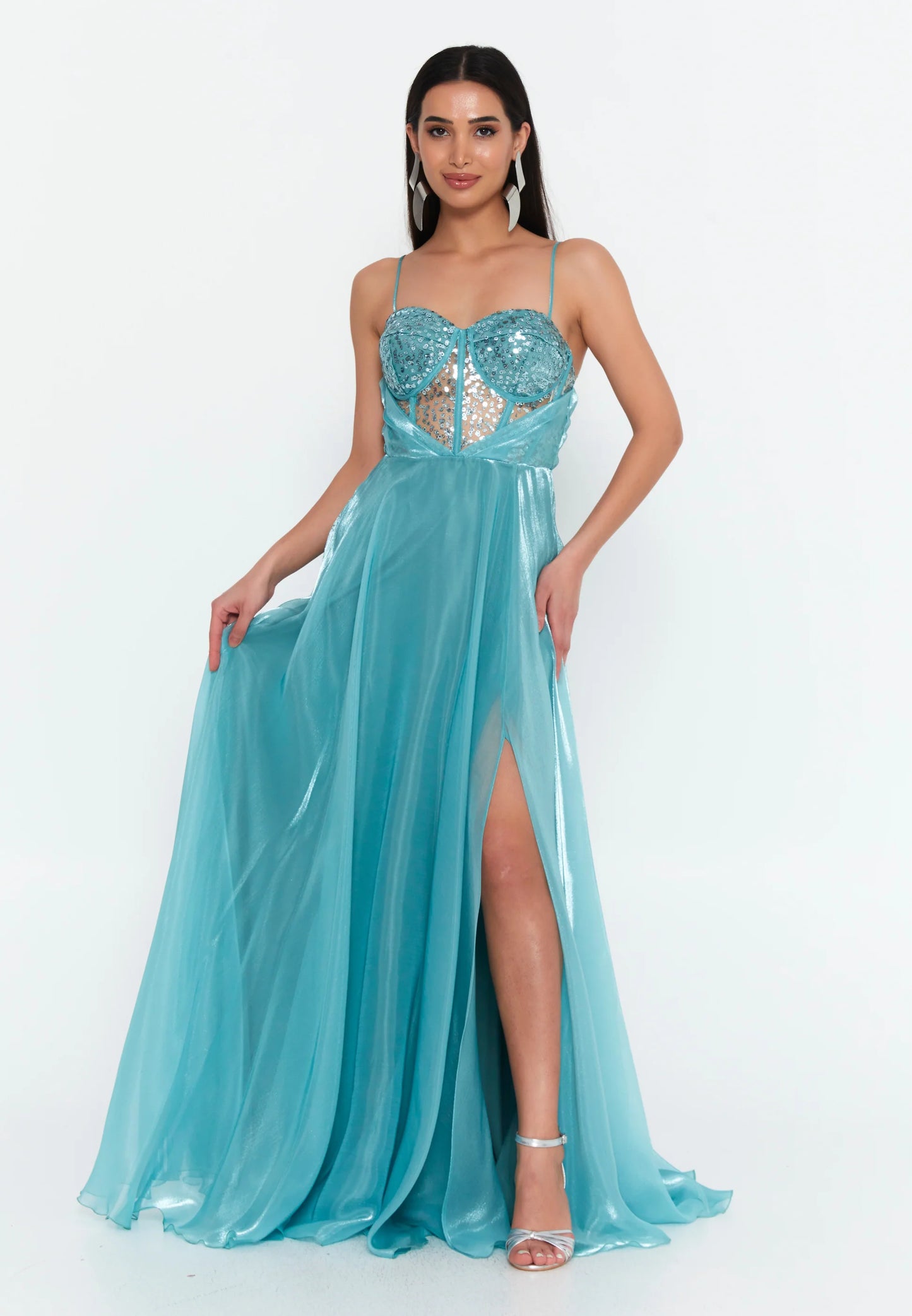 Sleeveless Maxi Polyester Column Regular Wedding Guest Dress Unit Price: $34