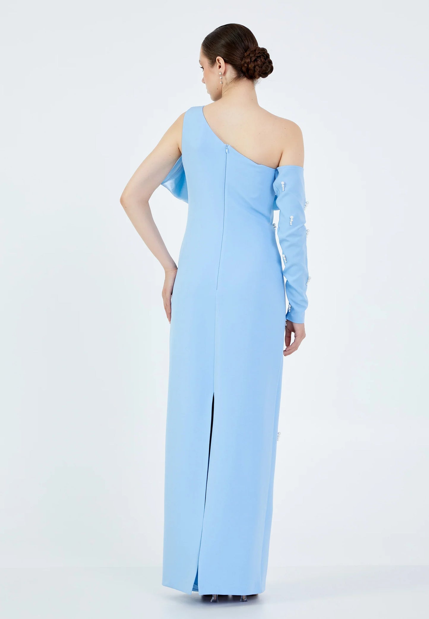 Sleeveless Maxi Viscose Column Regular Wedding Guest Dress Unit Price: $86
