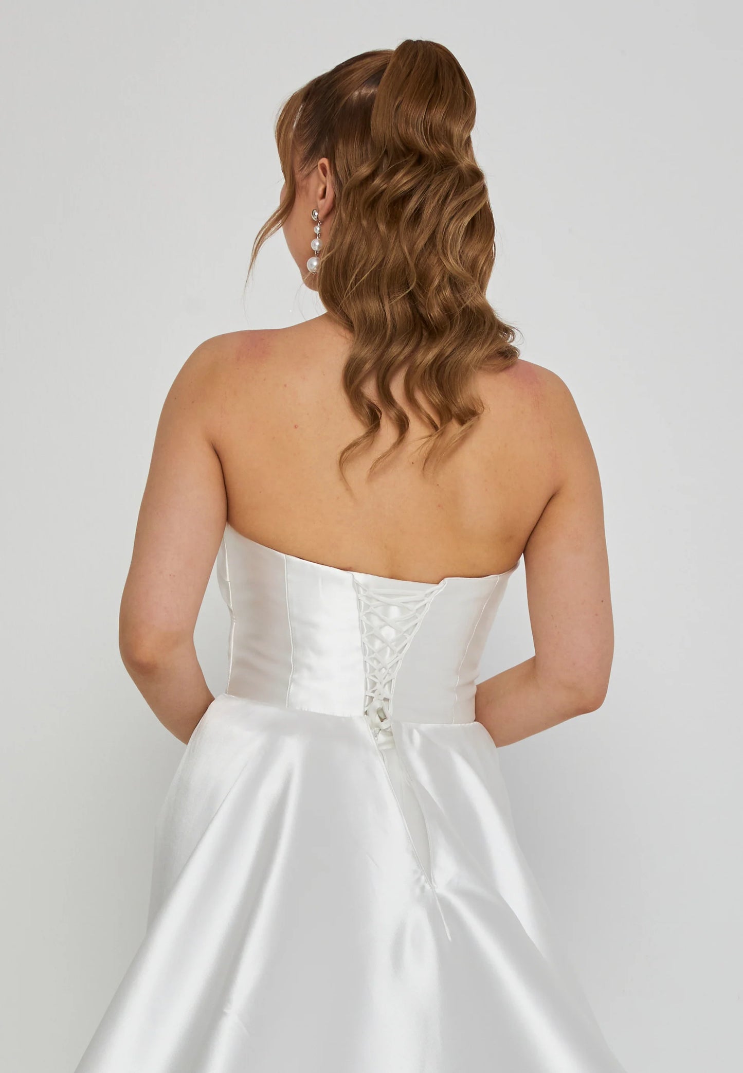 Strapless Maxi Polyester Regular Wedding Dress Unit Price: $575
