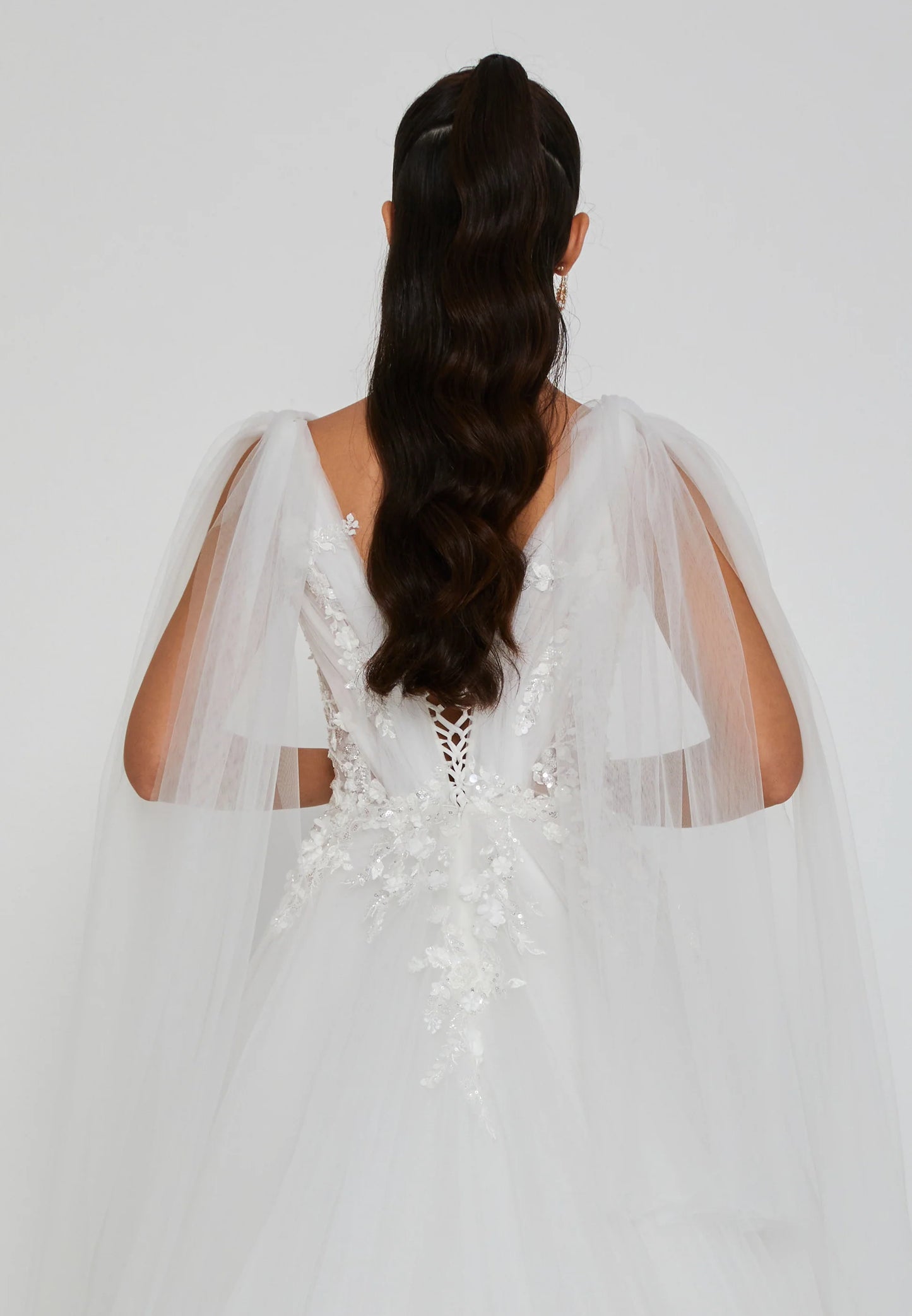 Sleeveless Maxi Tulle Regular Wedding Dress Unit Price: $420