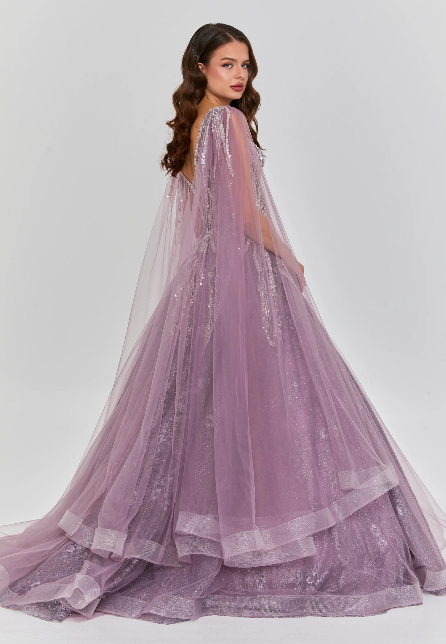 Sleeveless Maxi Tulle Regular Engagement Dress Unit Price: $270