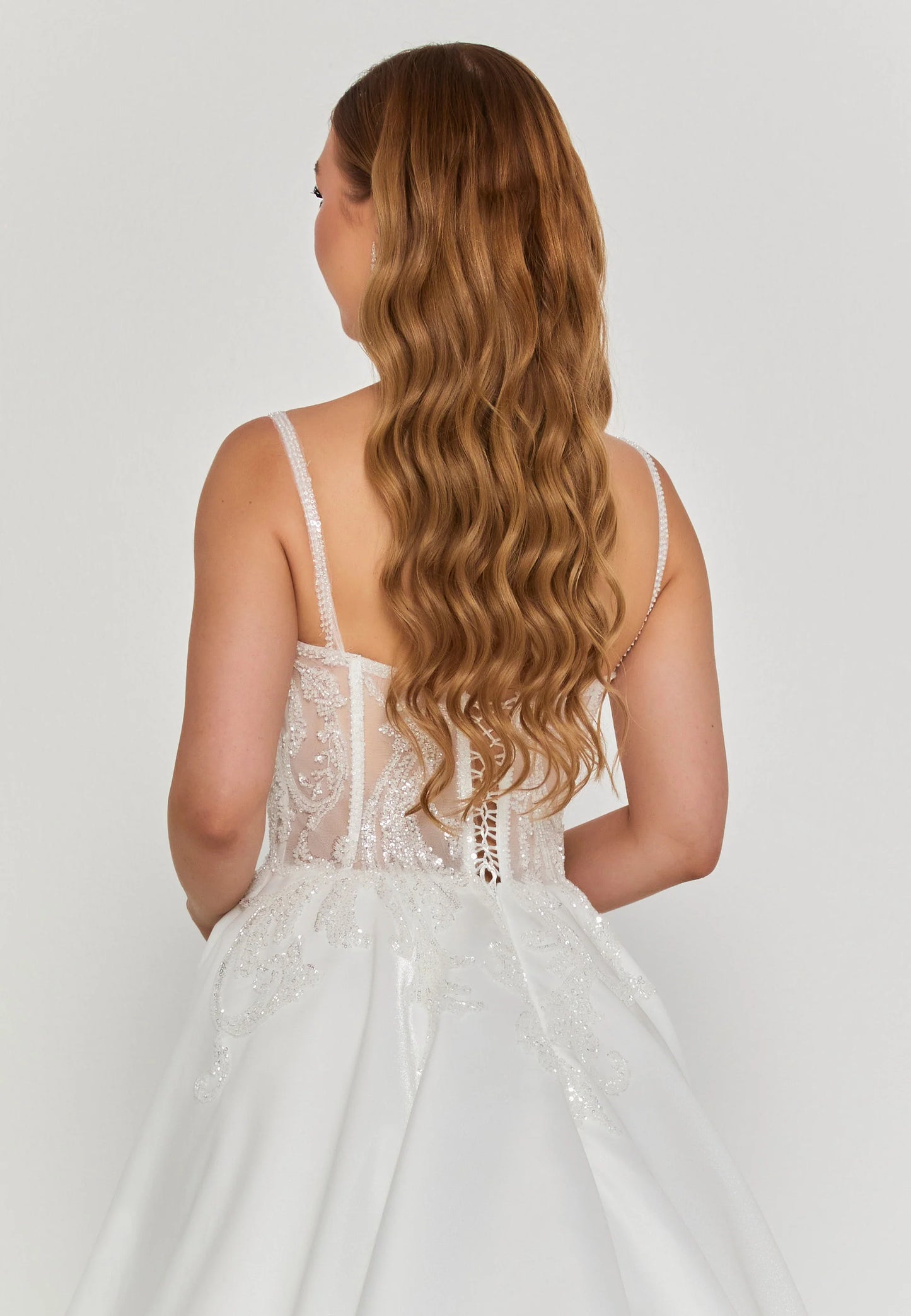 Sleeveless Maxi Polyester Regular Wedding Dress Unit Price: $250