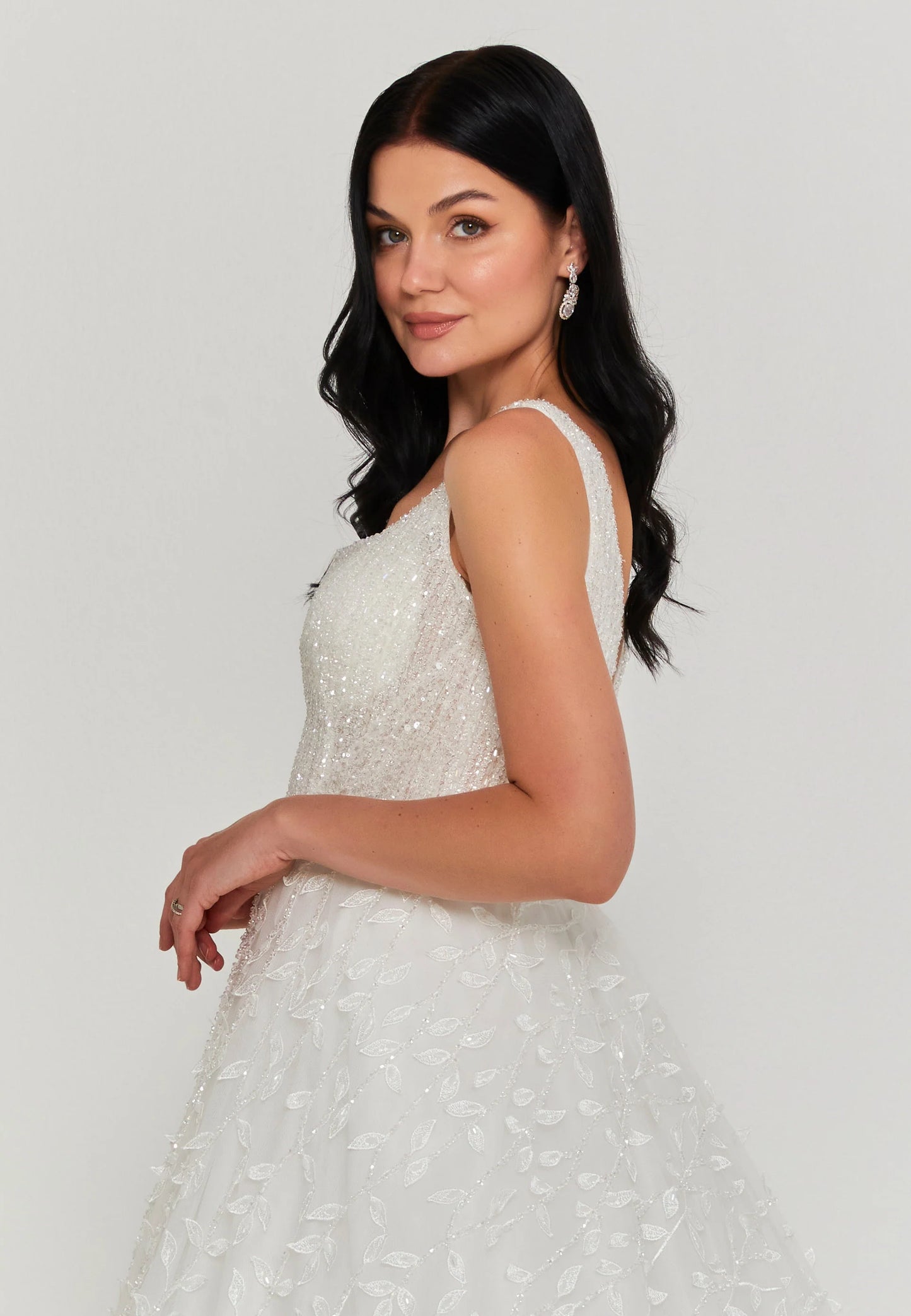 Sleeveless Maxi Tulle Regular Wedding Dress Unit Price: $450
