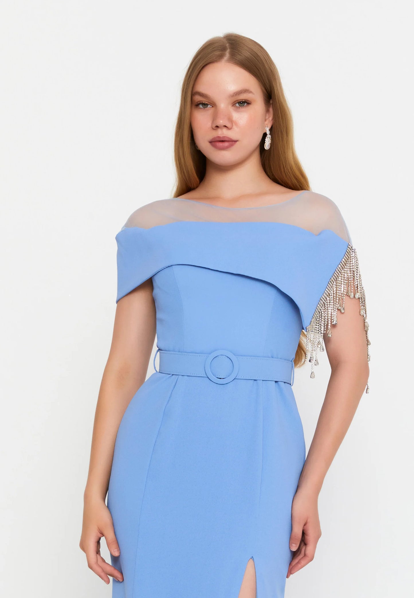 Short Sleeve Maxi Viscose Fit & Flare Regular Wedding Guest Dress Unit Price: $63