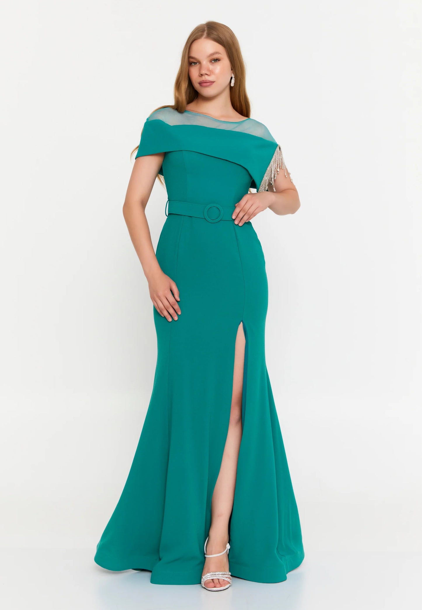 Short Sleeve Maxi Viscose Fit & Flare Regular Wedding Guest Dress Unit Price: $63
