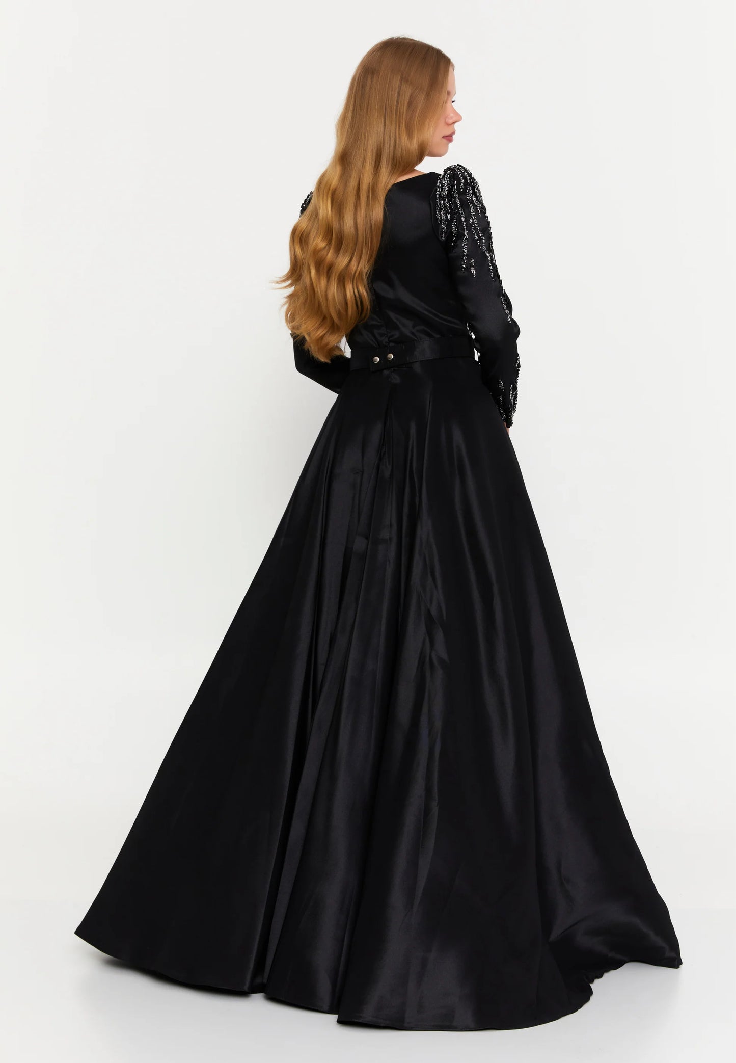 Long Sleeve Maxi Polyester A - Line Regular Wedding Guest Dress Unit Price: $63