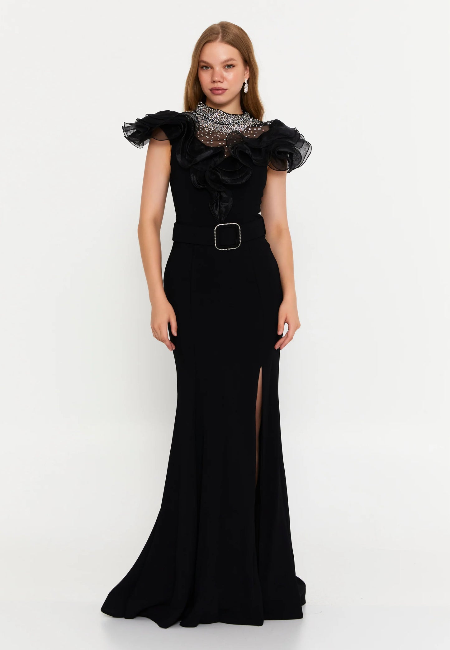 Short Sleeve Maxi Viscose Mermaid Regular Wedding Guest Dress Unit Price: $44