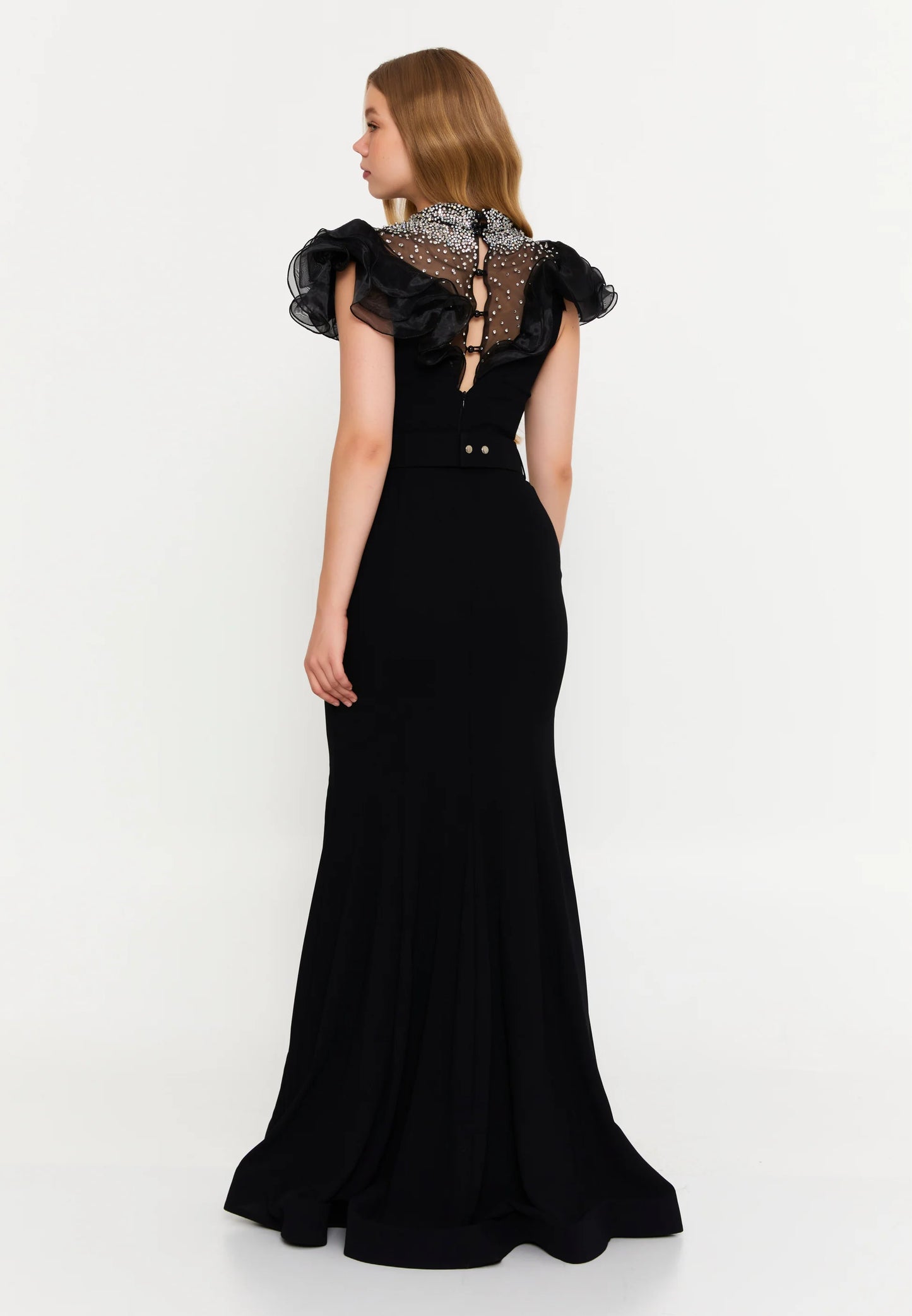 Short Sleeve Maxi Viscose Mermaid Regular Wedding Guest Dress Unit Price: $44