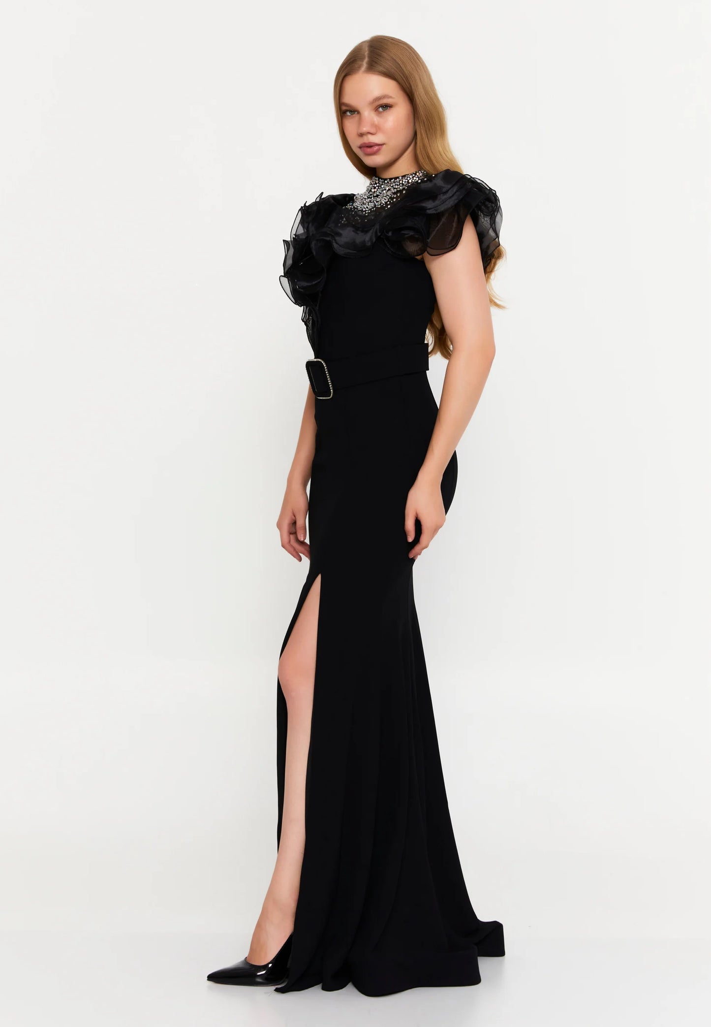 Short Sleeve Maxi Viscose Mermaid Regular Wedding Guest Dress Unit Price: $44