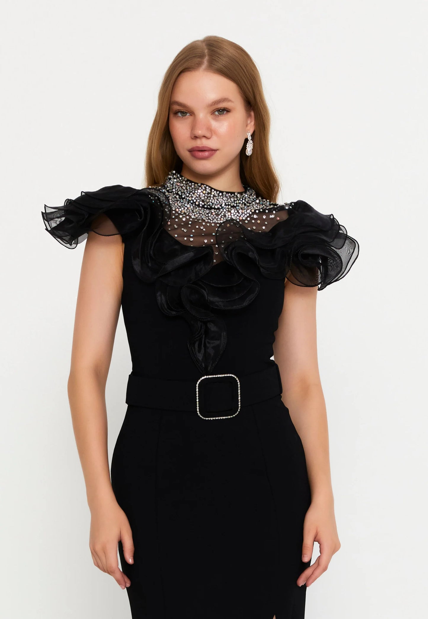 Short Sleeve Maxi Viscose Mermaid Regular Wedding Guest Dress Unit Price: $44
