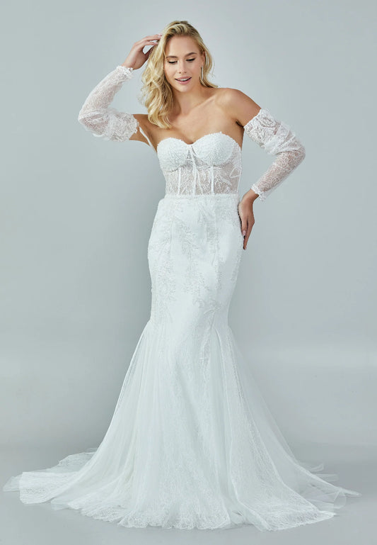 Off Shoulder Maxi Tulle Regular Wedding Dress Unit Price: $500