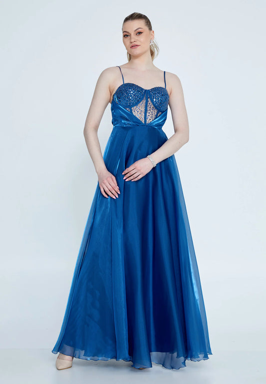 Sleeveless Maxi Polyester Column Regular Wedding Guest Dress Unit Price: $34