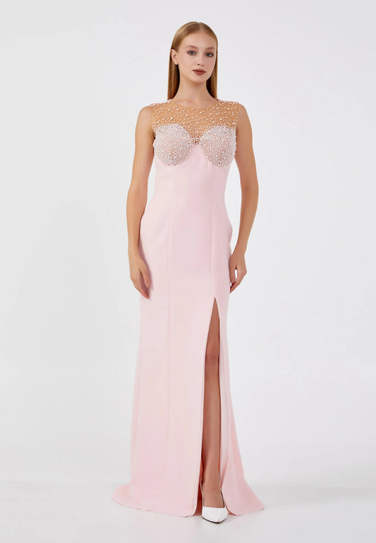 Sleeveless Maxi Viscose Mermaid Regular Wedding Guest Dress Unit Price: $48