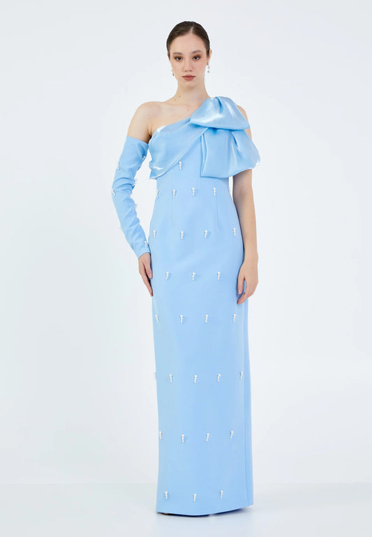 Sleeveless Maxi Viscose Column Regular Wedding Guest Dress Unit Price: $86