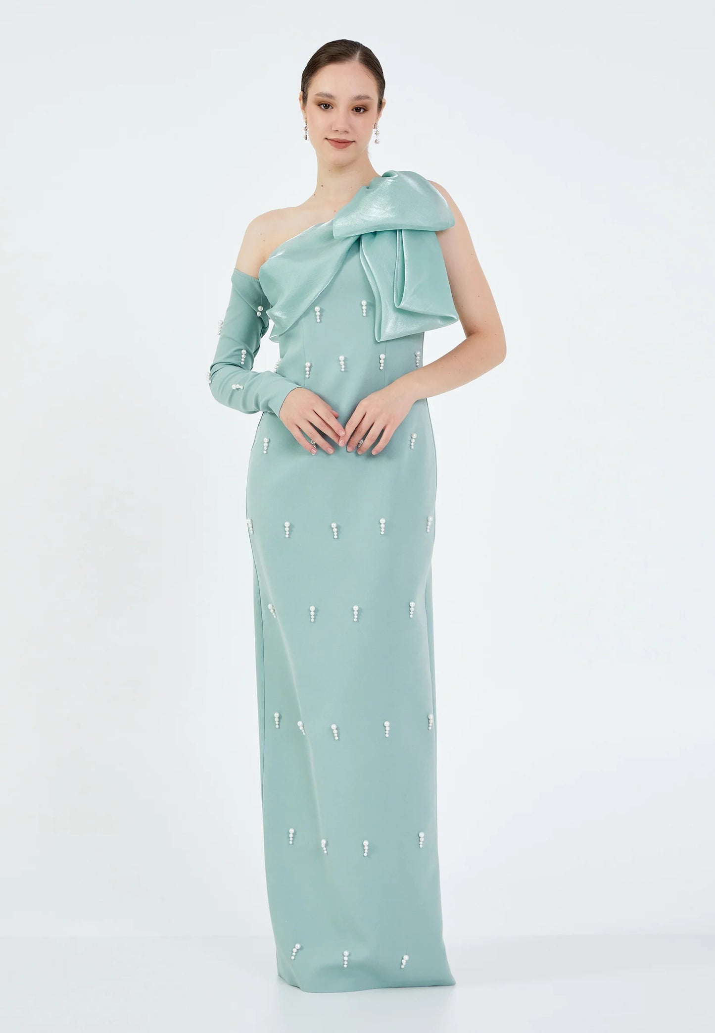 Sleeveless Maxi Viscose Column Regular Wedding Guest Dress Unit Price: $86