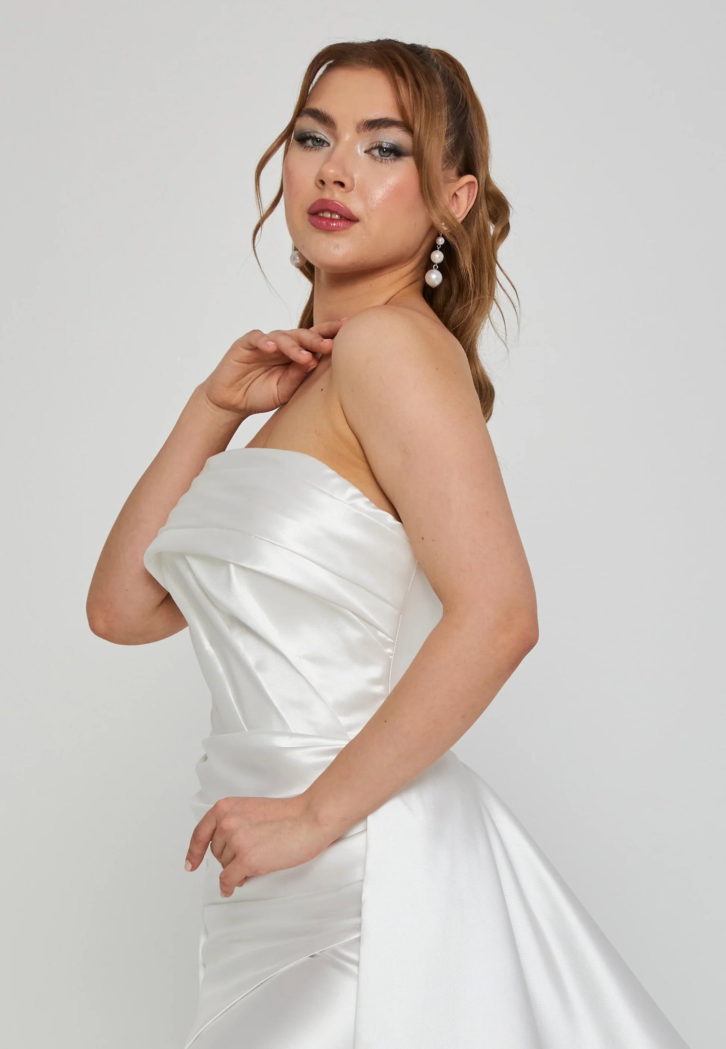 Strapless Maxi Polyester Regular Wedding Dress Unit Price: $575