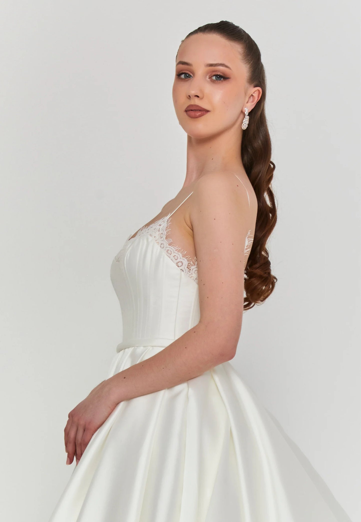 Strapless Maxi Polyester Regular Wedding Dress Unit Price: $600