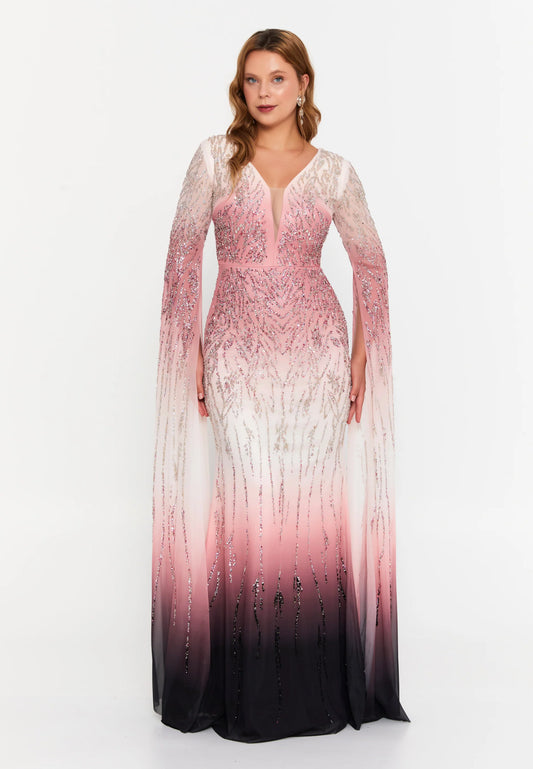 Mid-Length Maxi Tulle Mermaid Regular Wedding Guest Dress Unit Price: $135