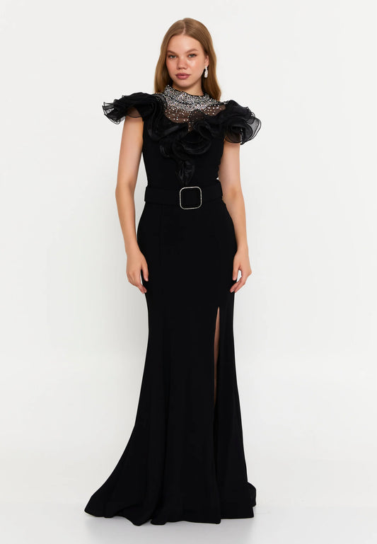 Short Sleeve Maxi Viscose Mermaid Regular Wedding Guest Dress Unit Price: $44